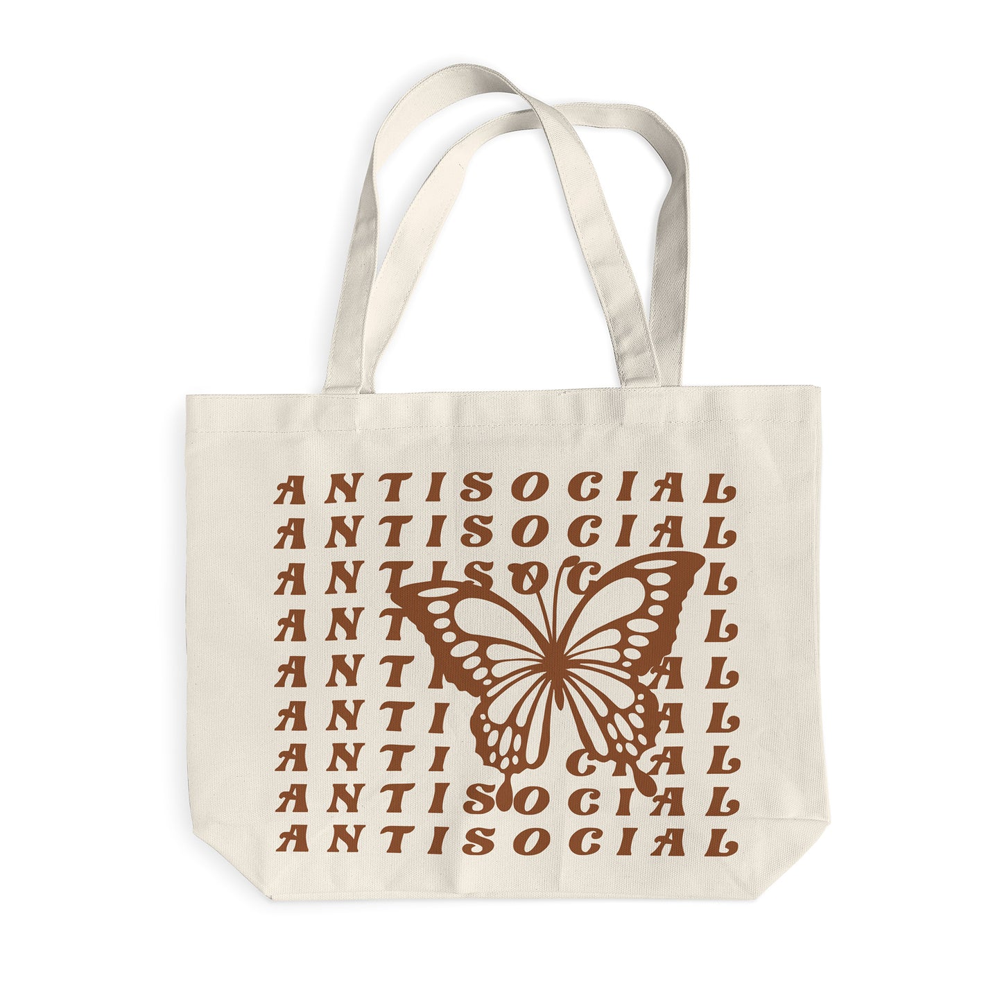 Antisocial Butterfly Tote Bag