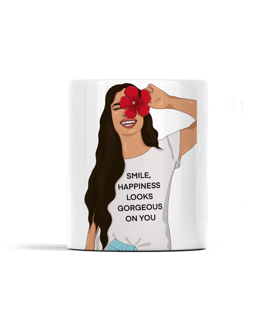 Happiness Is Gorgeous Mug