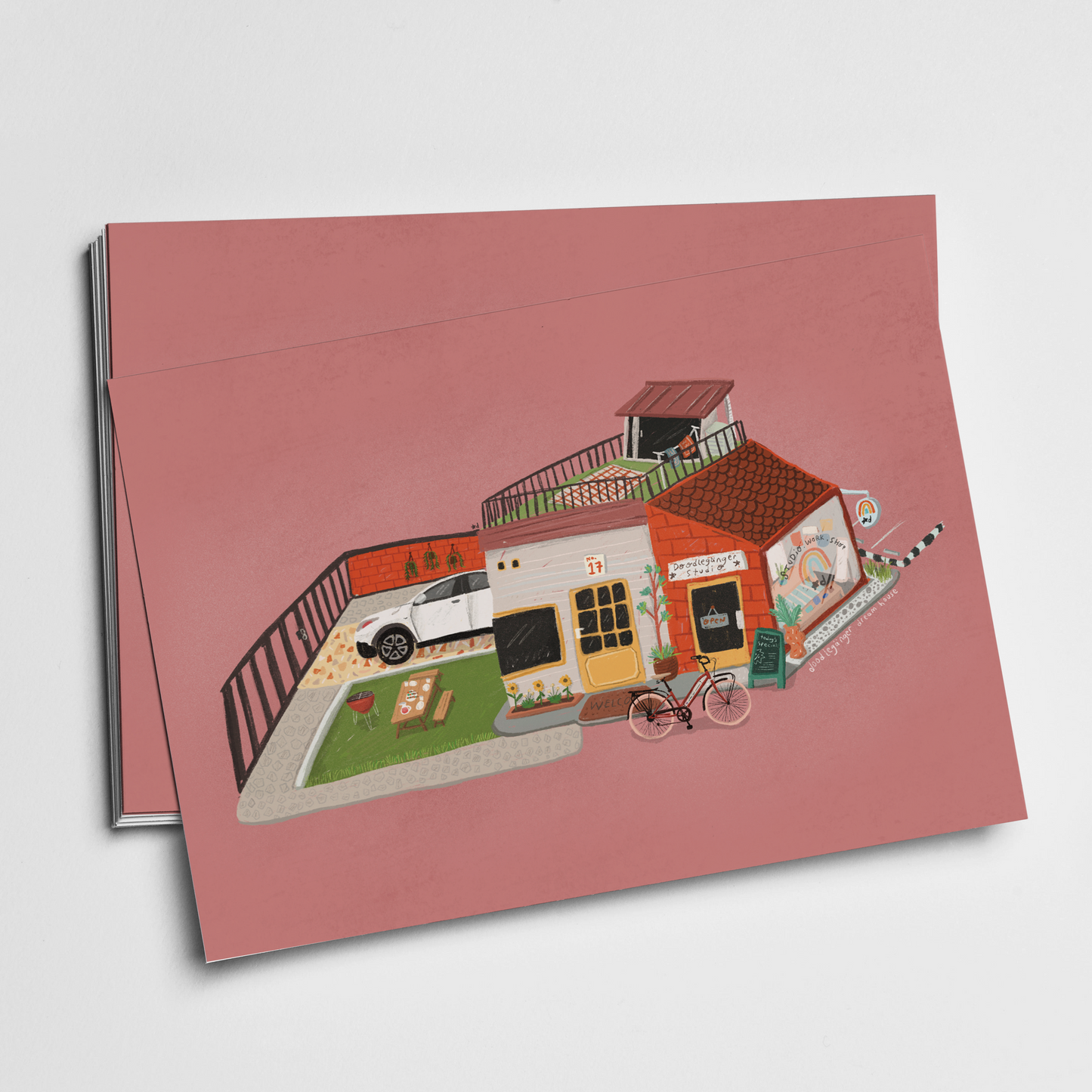 Dream House Note Card