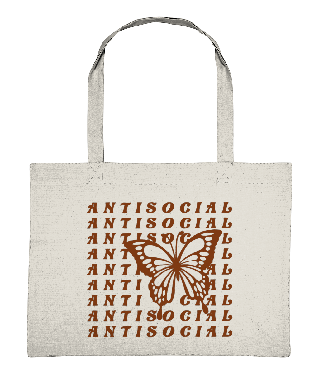 Antisocial Butterfly Tote Bag