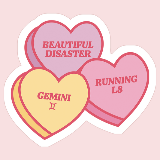 Gemini Sweetheart Sticker