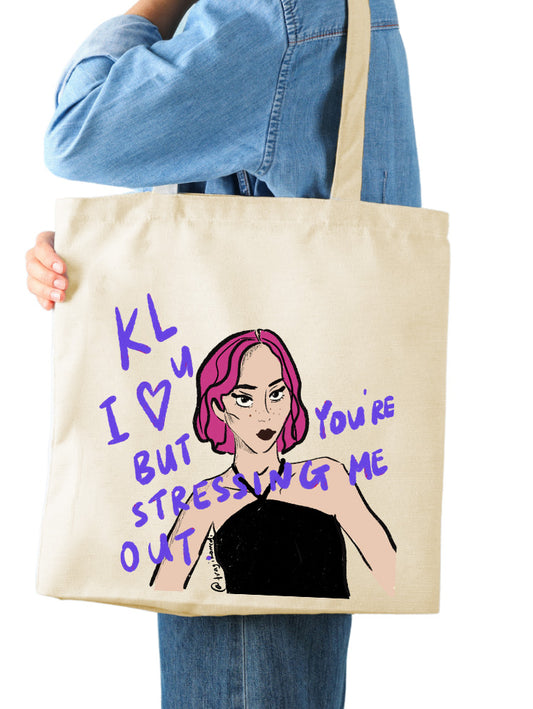 KL I Love U Tote Bag