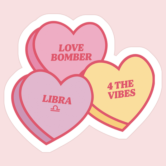 Libra Sweetheart Sticker