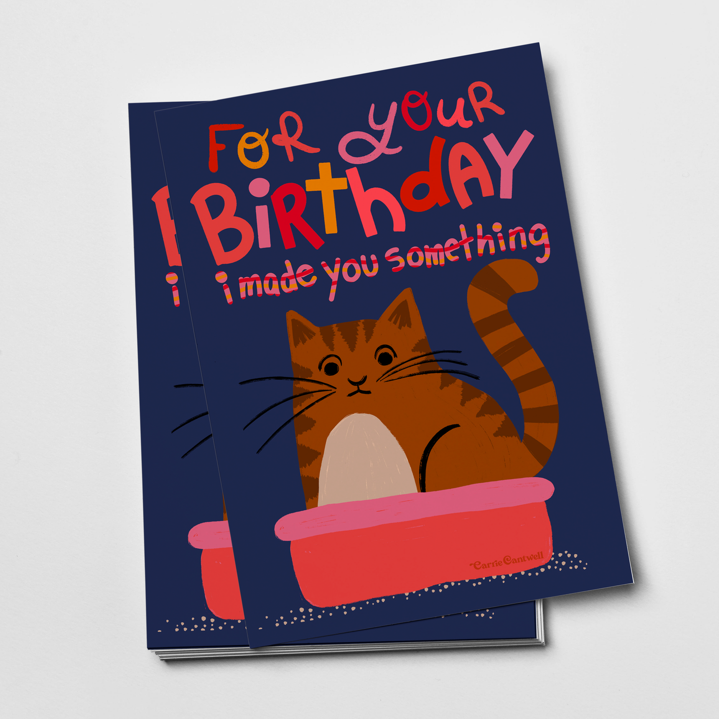 Litter Box 'Birthday'