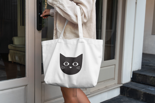 Mystic Gaze Cotton Tote