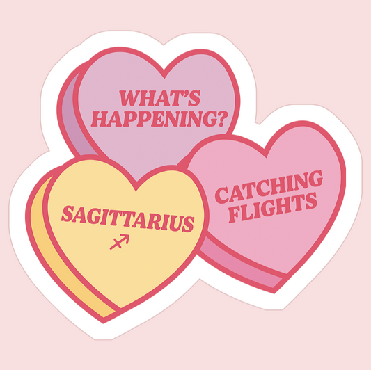 Sagittarius Sweetheart Sticker