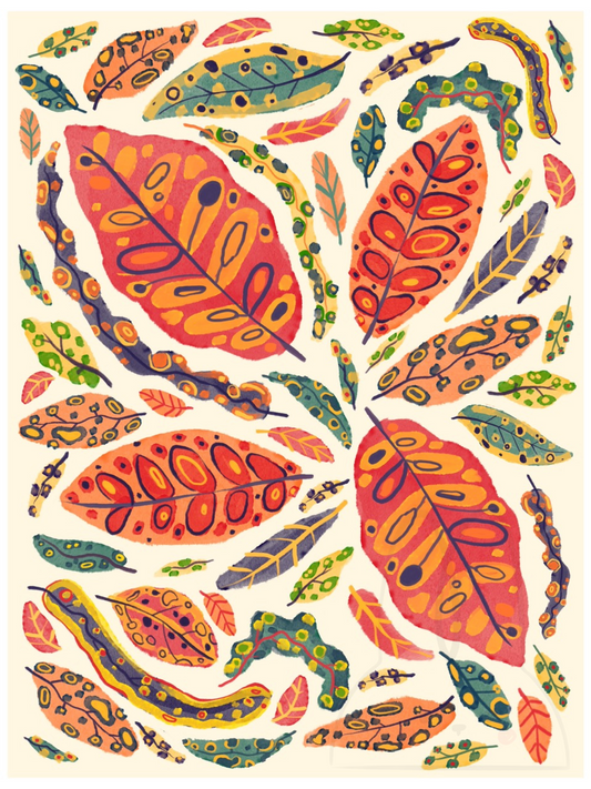 Croton Pattern Portrait