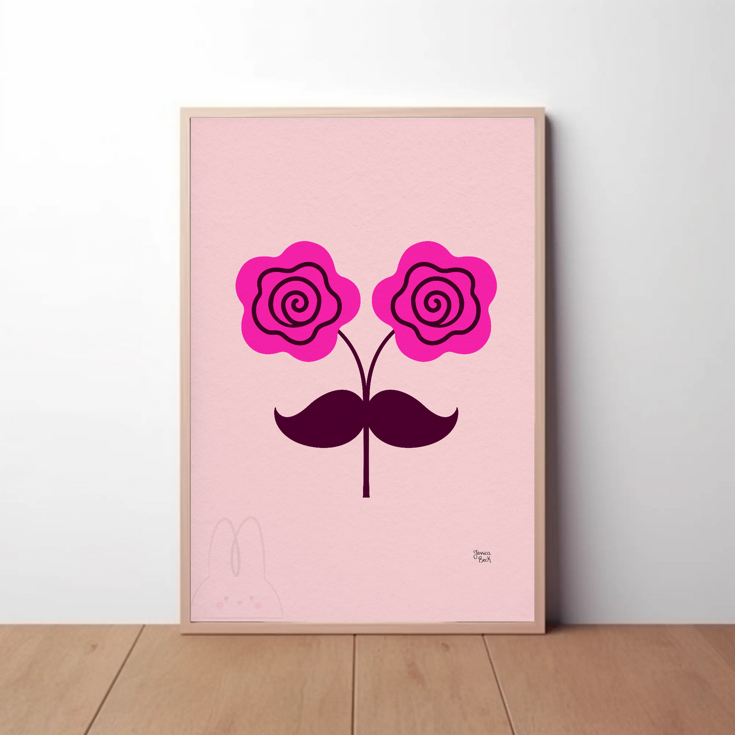 Moustached Roses