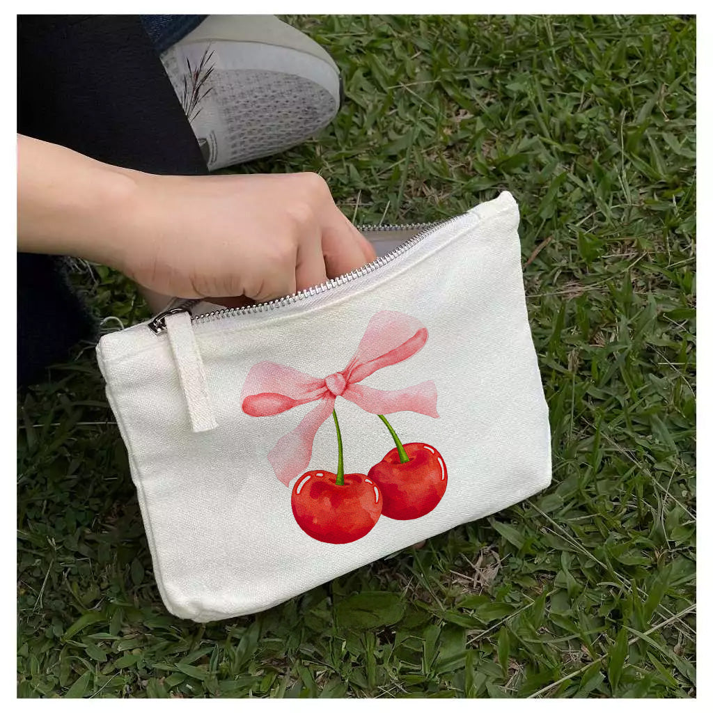 Cherry Bow Pouch